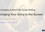 write a professional short film screenplay or indie script